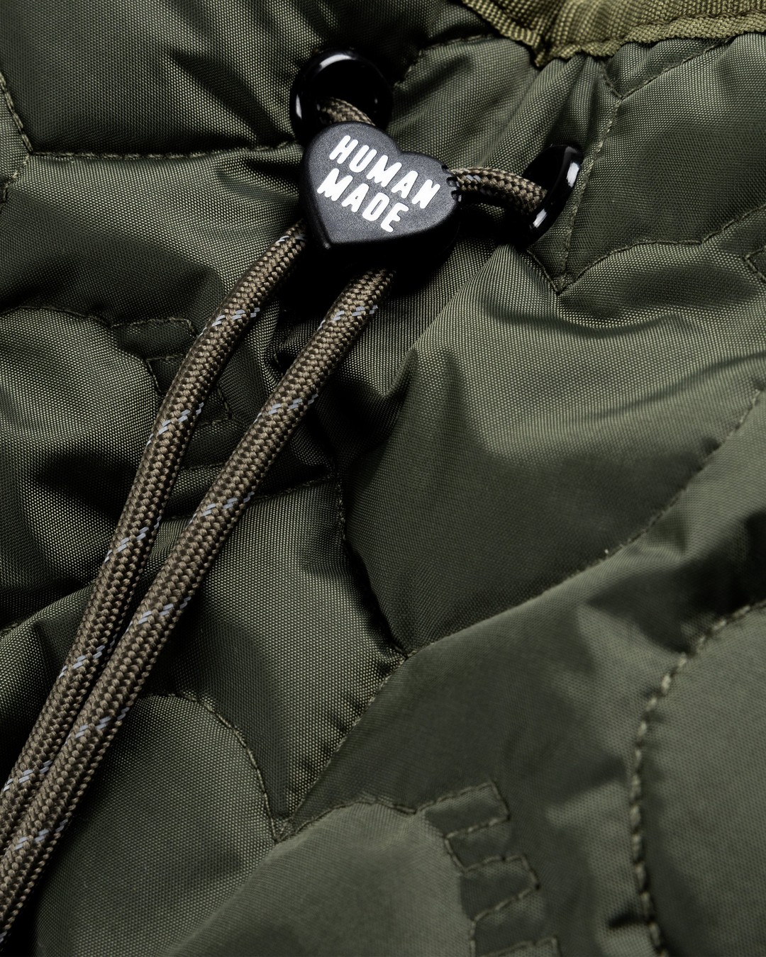 Human Made – Heart Quilting Bonsack Olive Drab | Highsnobiety Shop